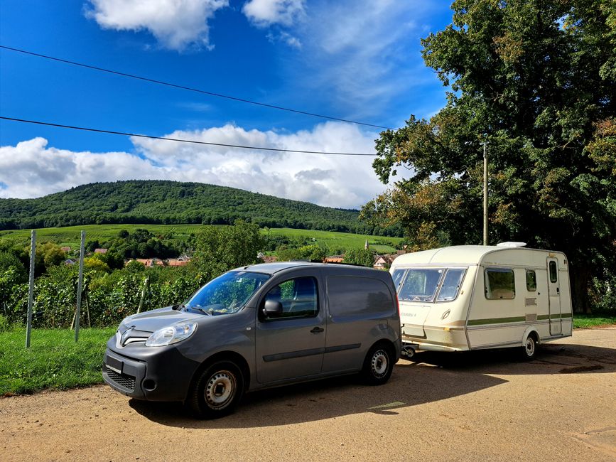 Schöner Platz für die Nacht