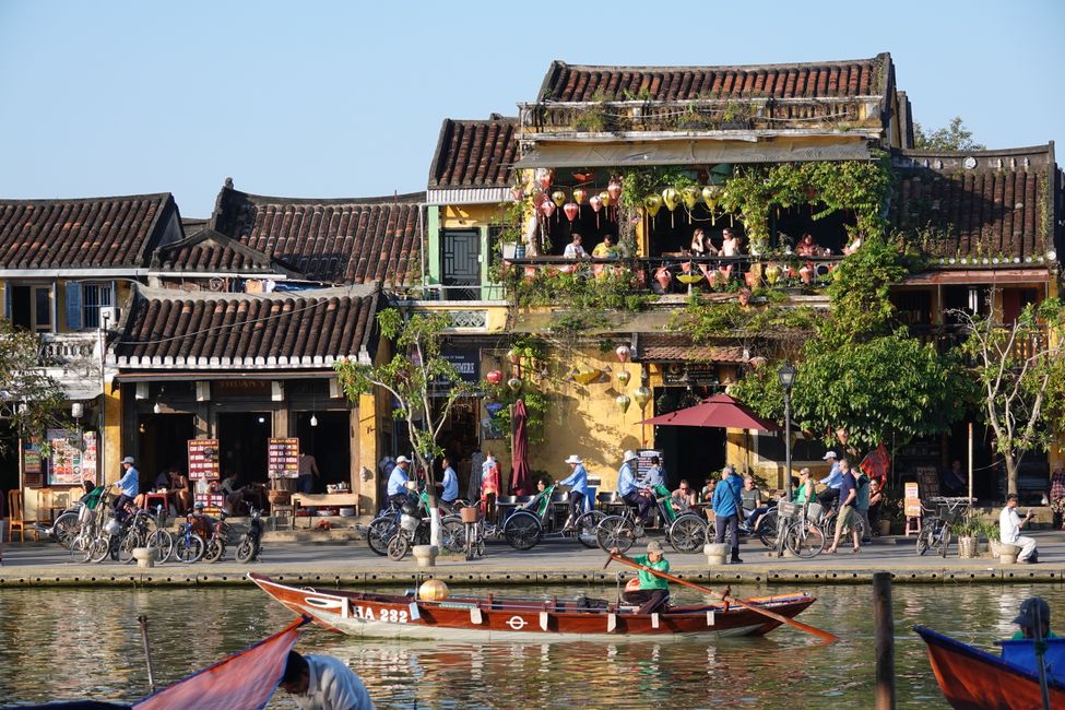 Aujourd'hui était notre dernier jour à Hoi An ....