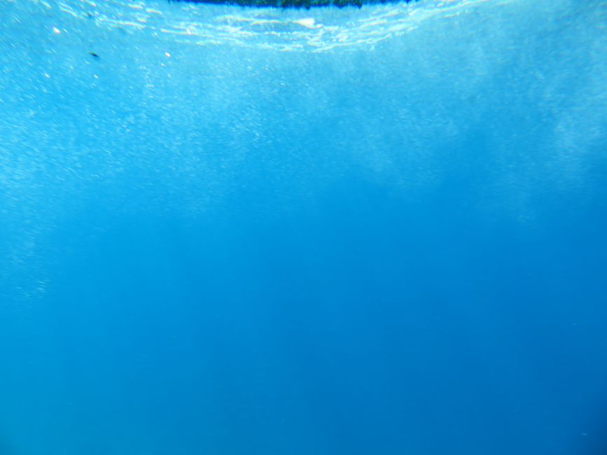 Sous l'eau