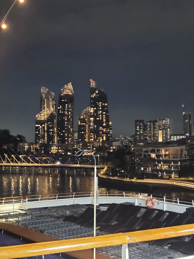 Tag 116 und 117: Kreuzfahrt rund um die Welt  - Singapur
