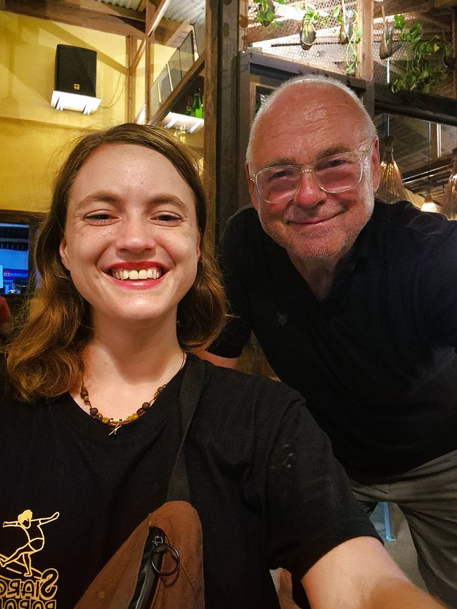 Mit Johanna beim Diner