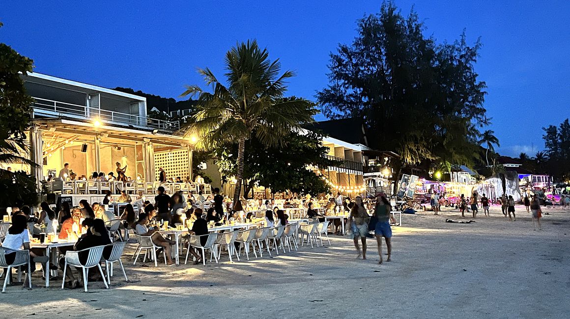 Koh Tao, Strandbars