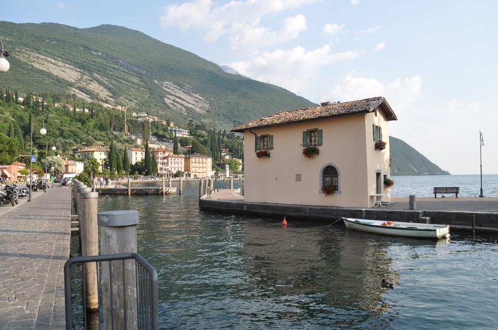 Torbole am Gardasee im Juli 2013