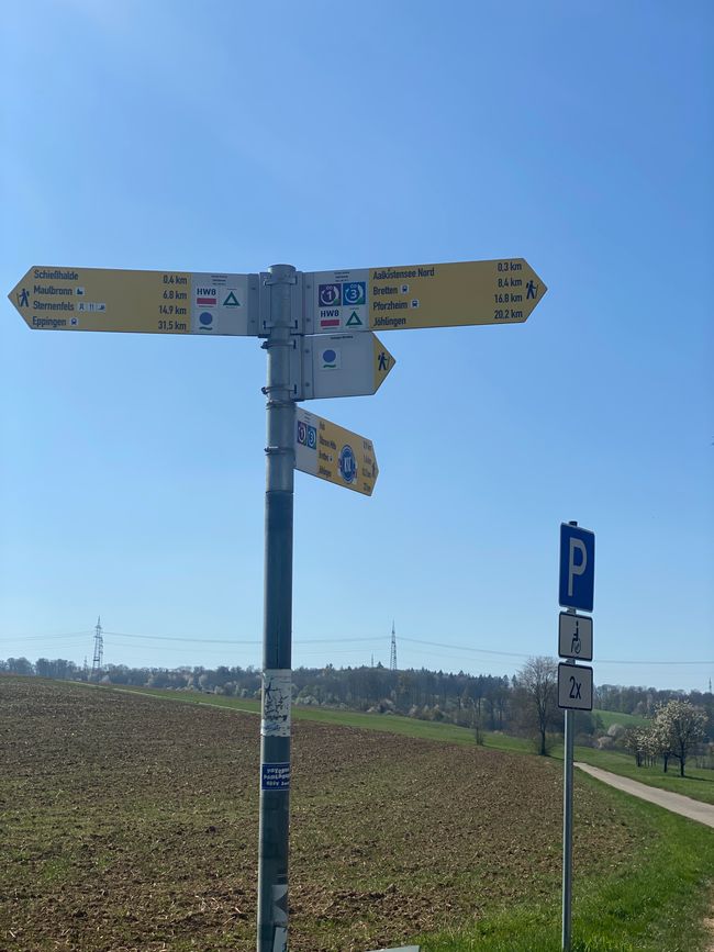 Es gibt viel Wege zu erkunden