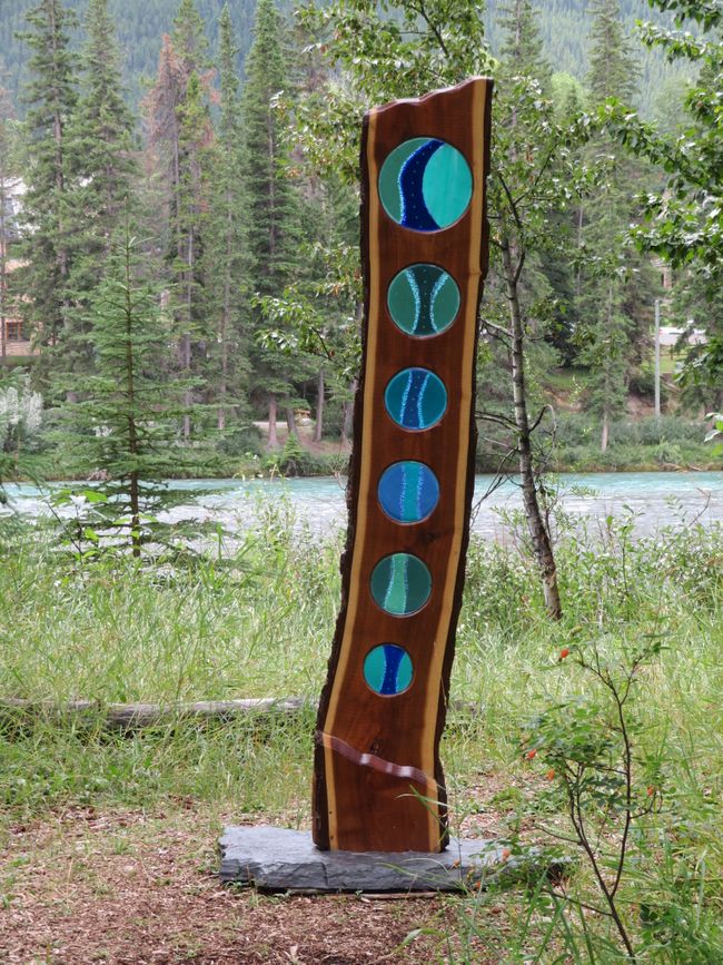 Kunst am Bow River