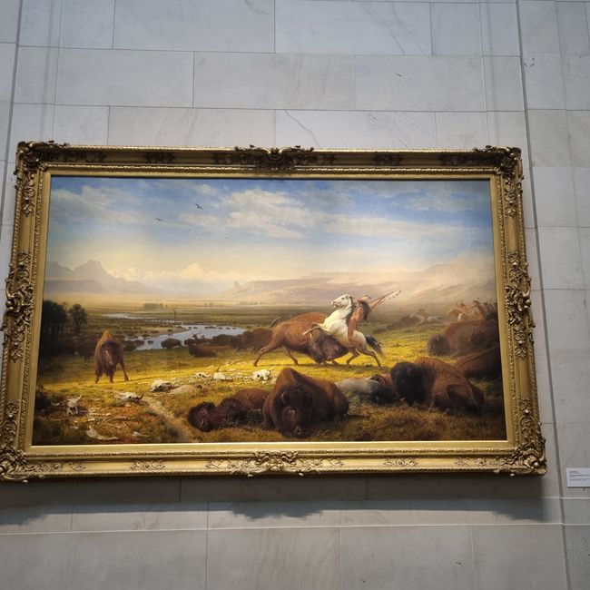 Albert Bierstadt "The Last of the Buffalo