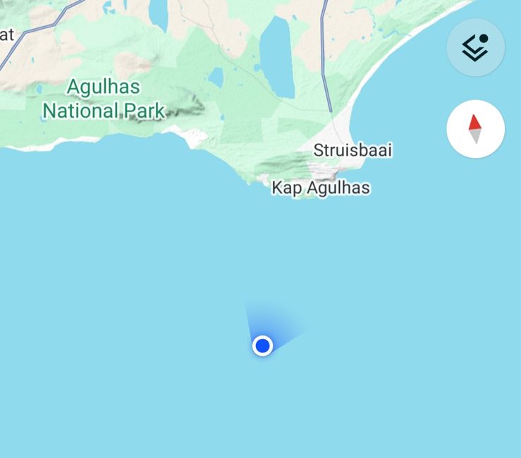 Tag 141/142 und 143 bis 145 von 175: Kreuzfahrt rund um die Welt - Port Elizabeth/Südafrika und drei Seetage