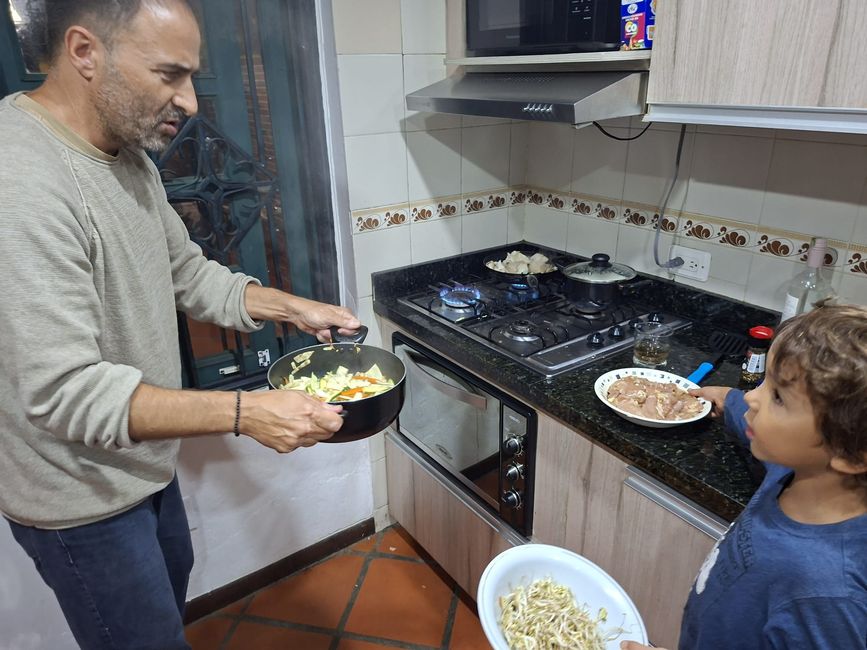 y la cena del viernes