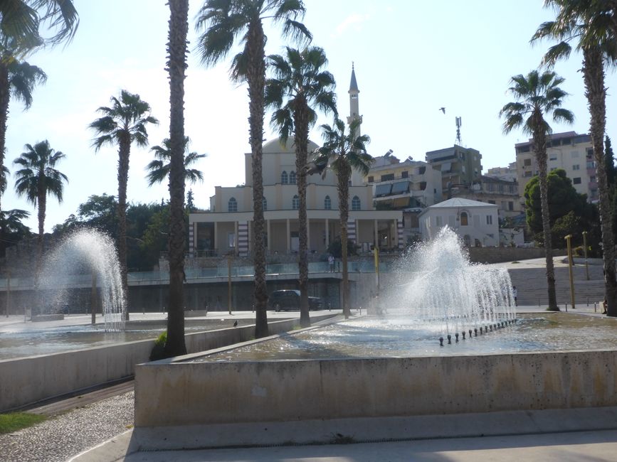 Square in front of the mosque and cultural palace