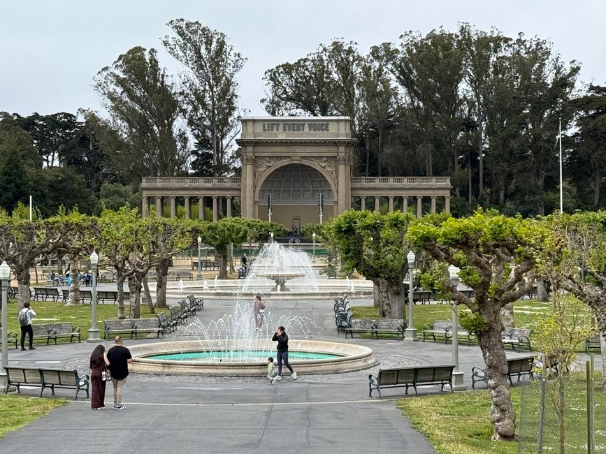 Dans le Golden Gate Park