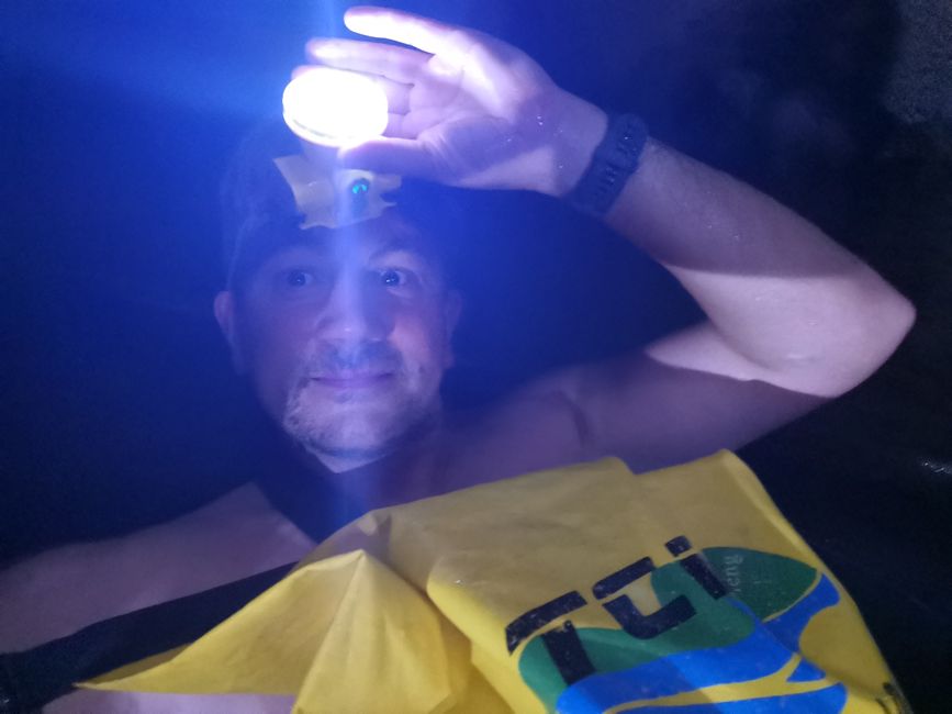 ... to light up the cave a bit ...