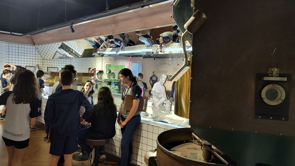 Brasile, Al museo del caffè di Sao Paulo
