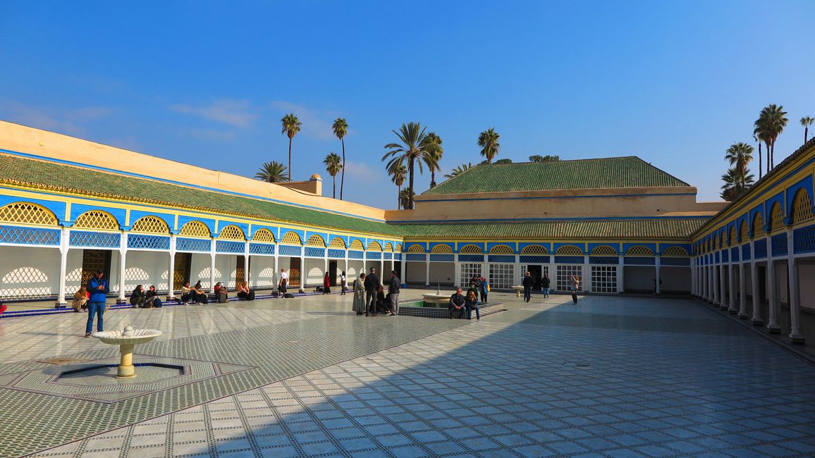 The Bahia Palace from the 18th century.