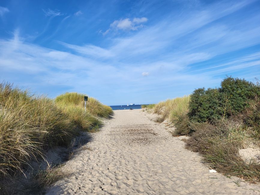 Beach Promenade Warnemünde