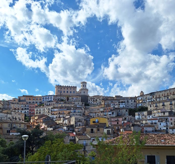 Mit dem Bus nach Corigliano