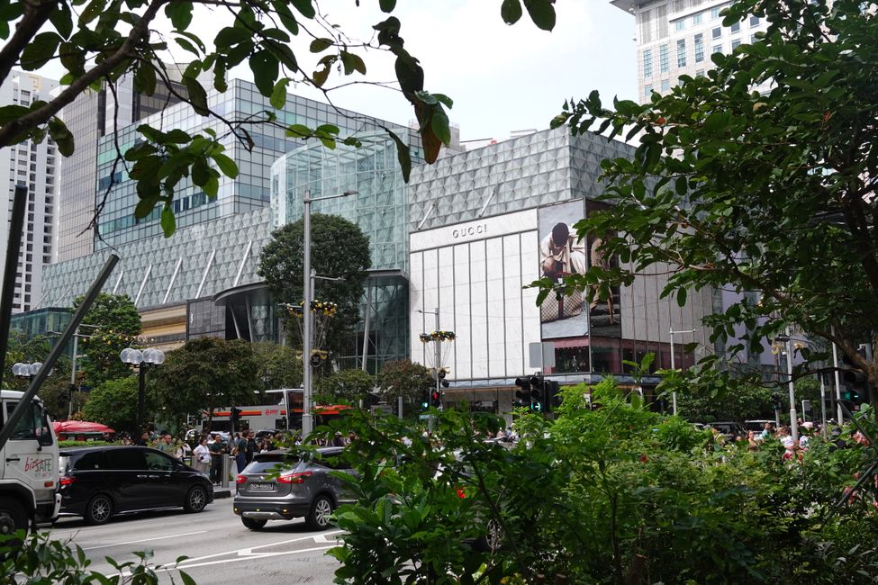 Orchard Rd in Singapore ....