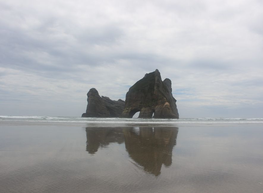 Wharariki Beach