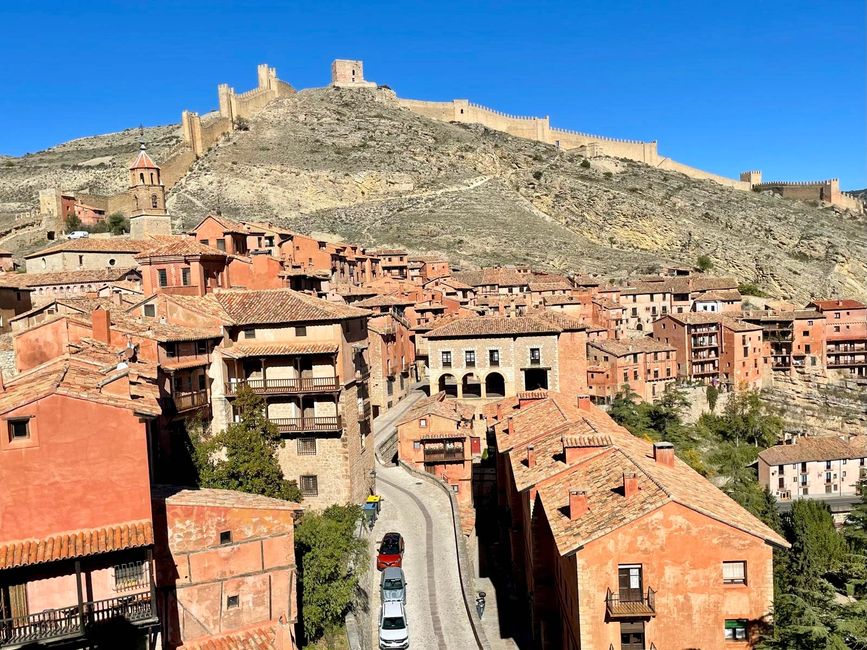 Über den Dächern von Albarracín.