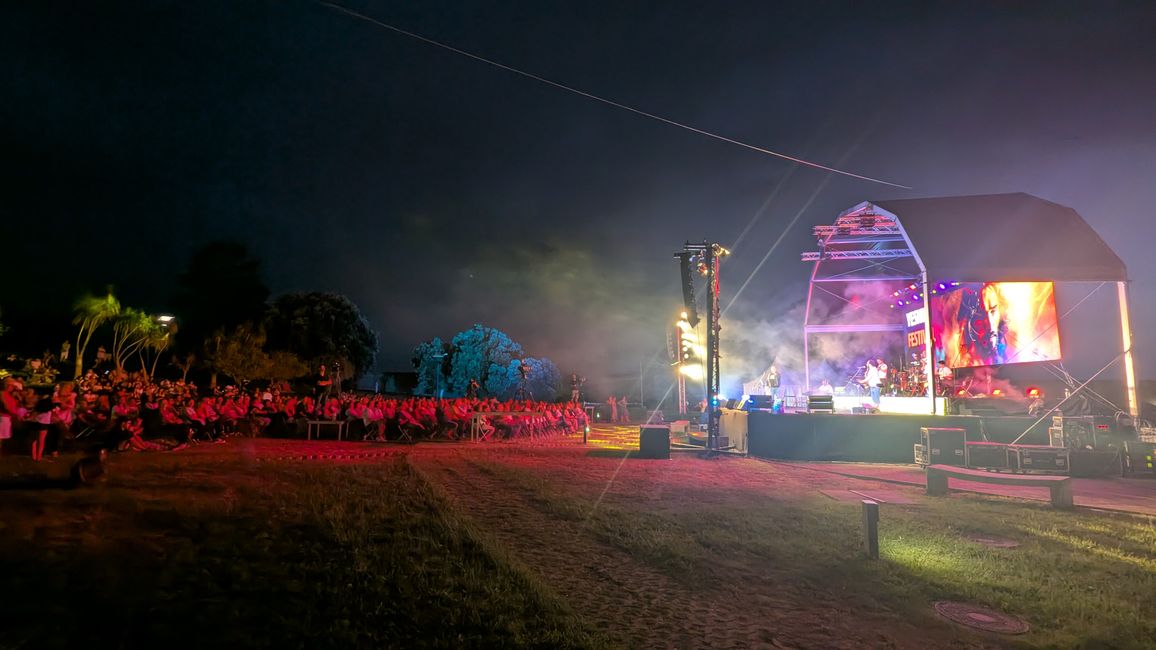 Open Air festival am Hafen