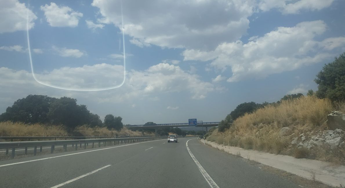 Photos from my car of Ávila (Castilla y León, Spain) (July 2024)