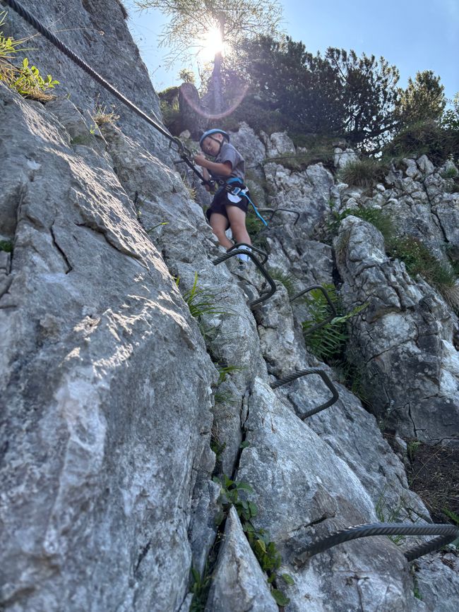 Mais je veux ! Via ferrata au Jenner
