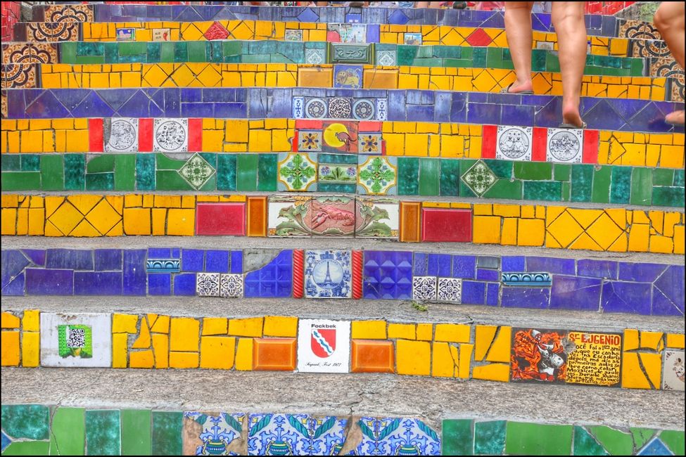 Escadaria Selarón in Rio de Janeiro