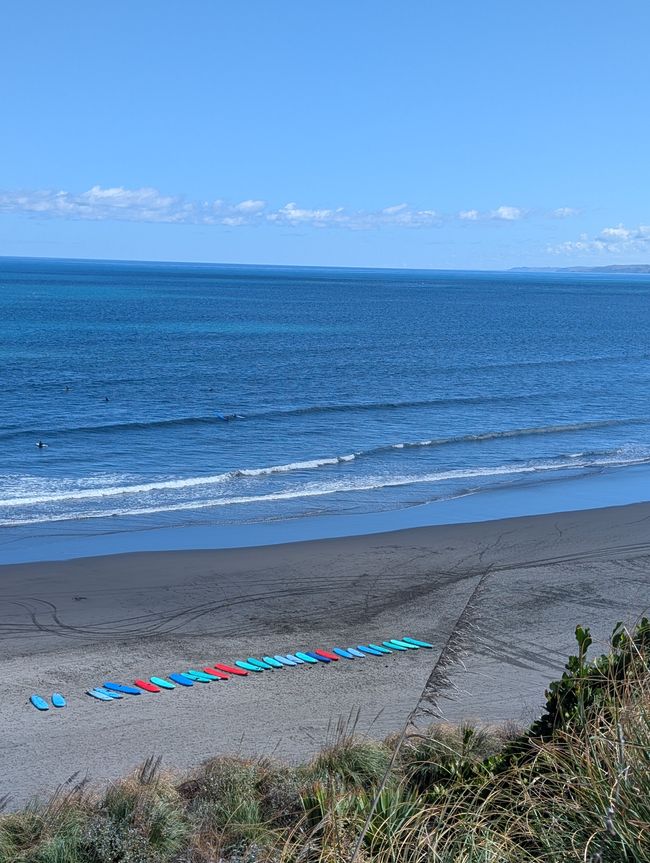 Ruhe in Raglan & Wunder in Waitomo