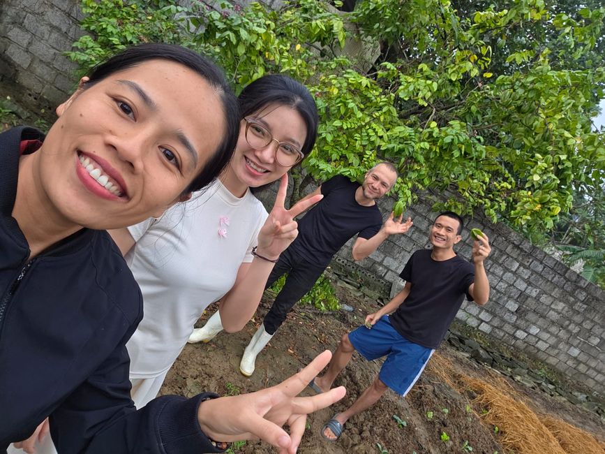 Zu Besuch bei Khanh's Familie