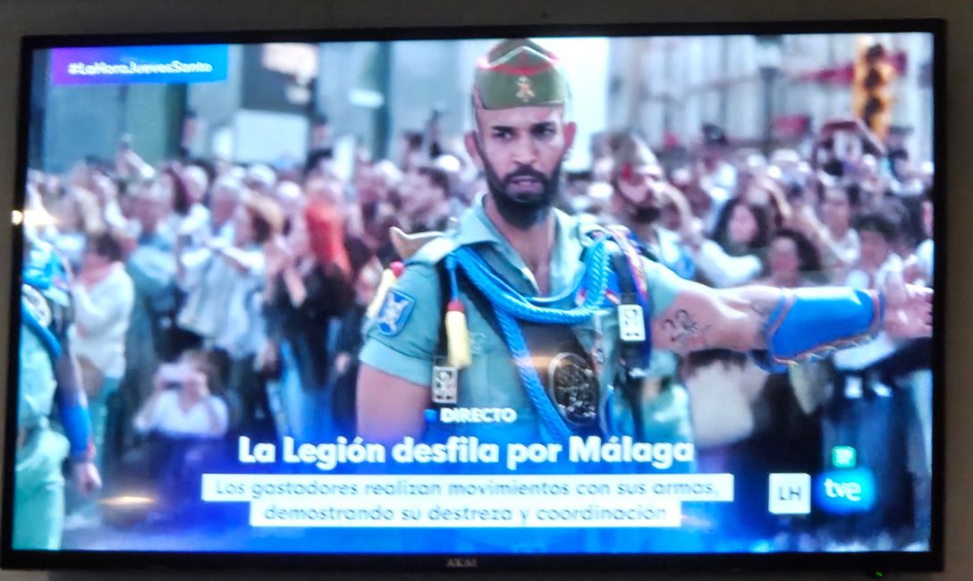 Militärparade in Málaga wird live im Fernsehen übertragen