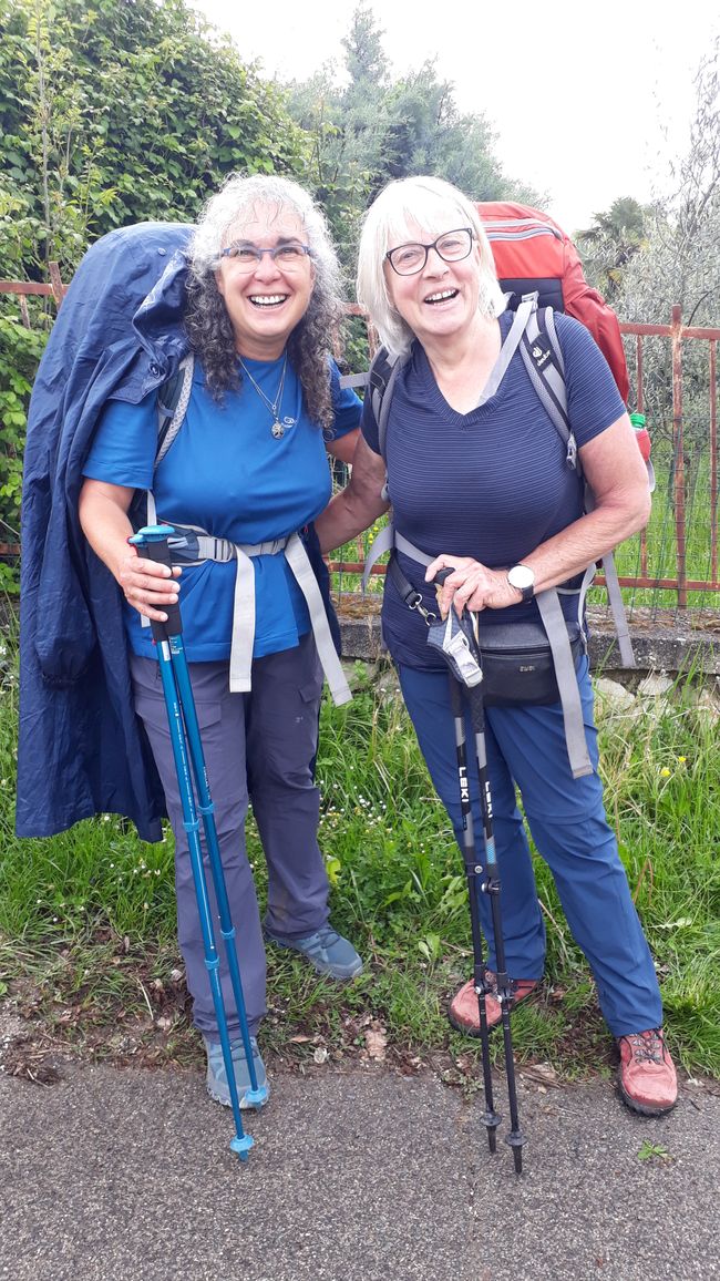 Two Gray-Haired Ones on the Way to Rome