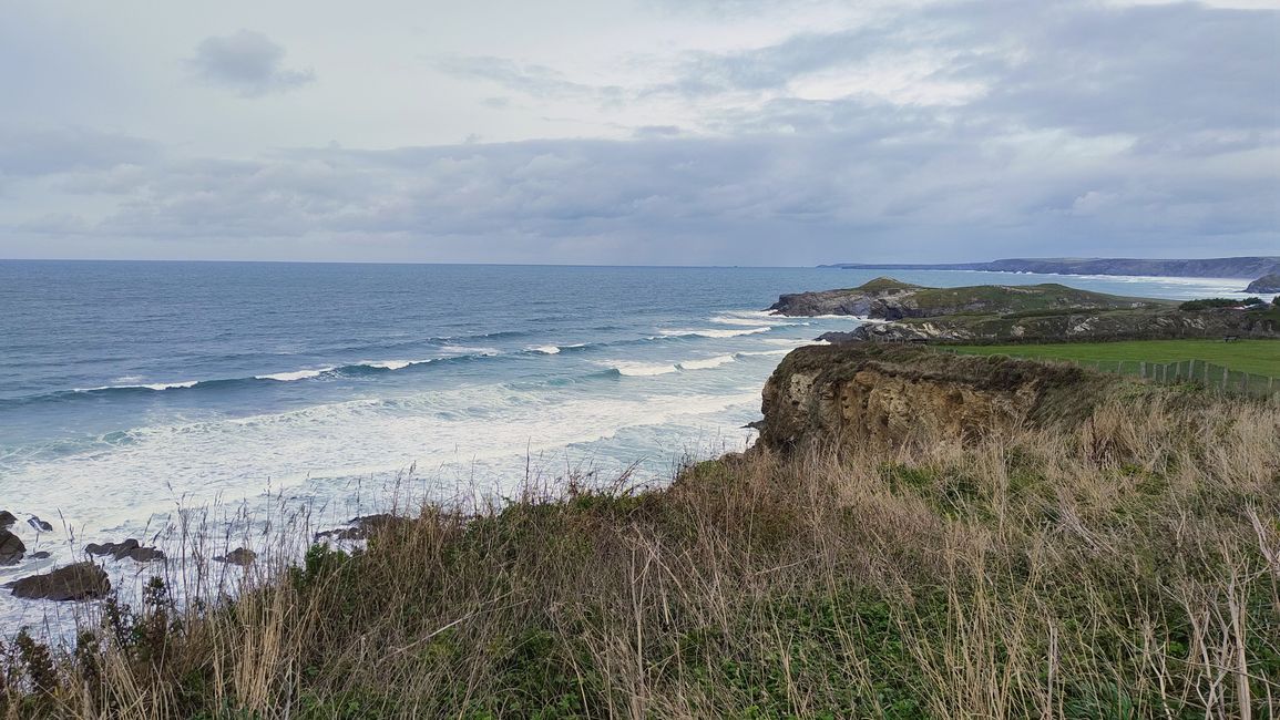 Newquay Barrowfields - vue vers le nord