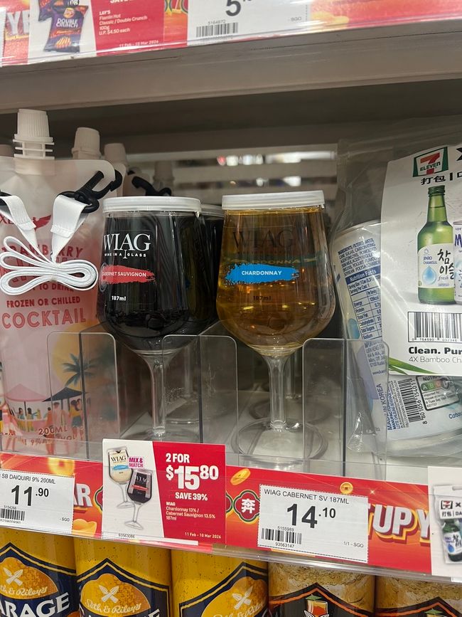 Gelandet in Singapur