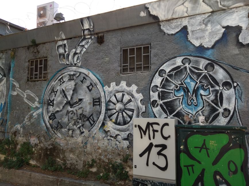 Tag 1: Ankunft in Athen und Abendessen mit Christos Avramidis (Journalist)