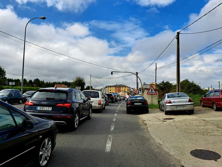 Verkehr am Markttag