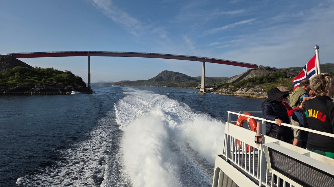 Fahrt mit dem Schnellboot von Flam - Bergen