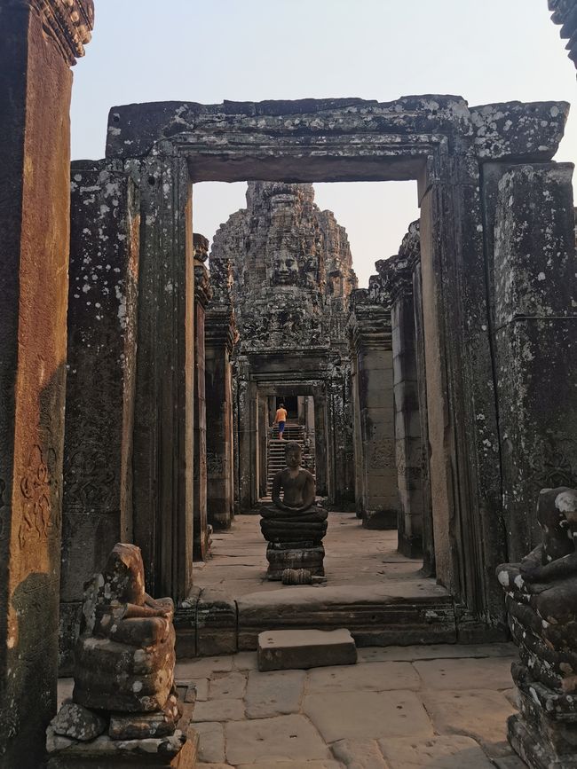 On Temple Tour in Siem Reap