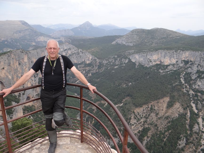 Etappe 4: Menton - Gorge du Verdon- Saint Julien-du-Verdon 