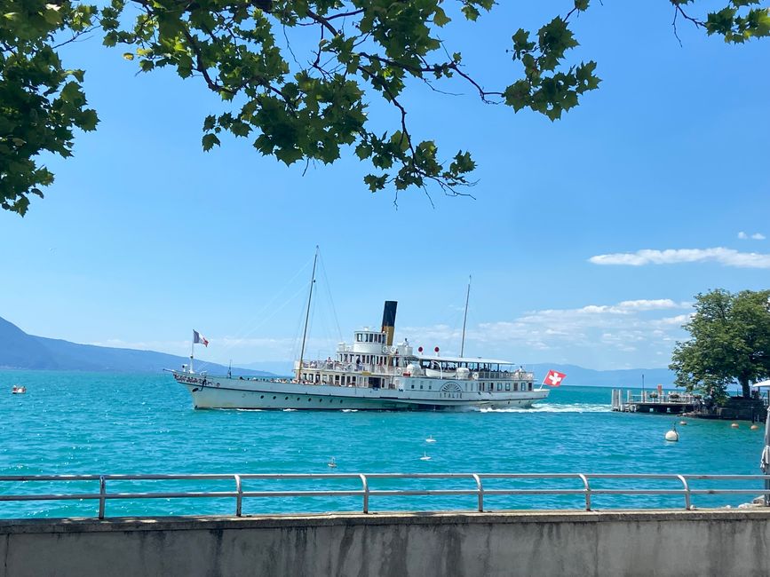 thonon l. bains - evian - lausanne