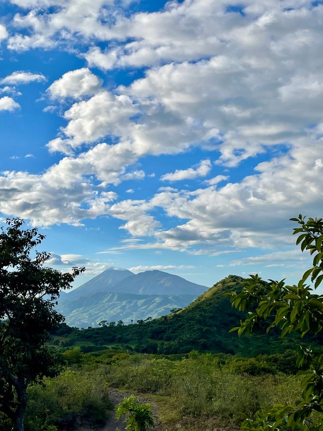 la vista durante la subida