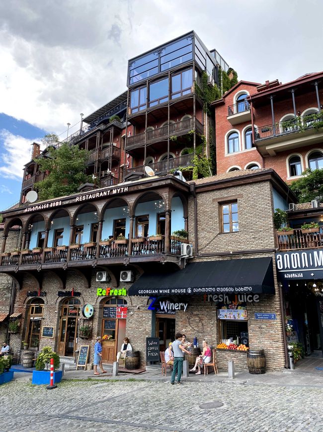 Contrasting Architecture of Tbilisi