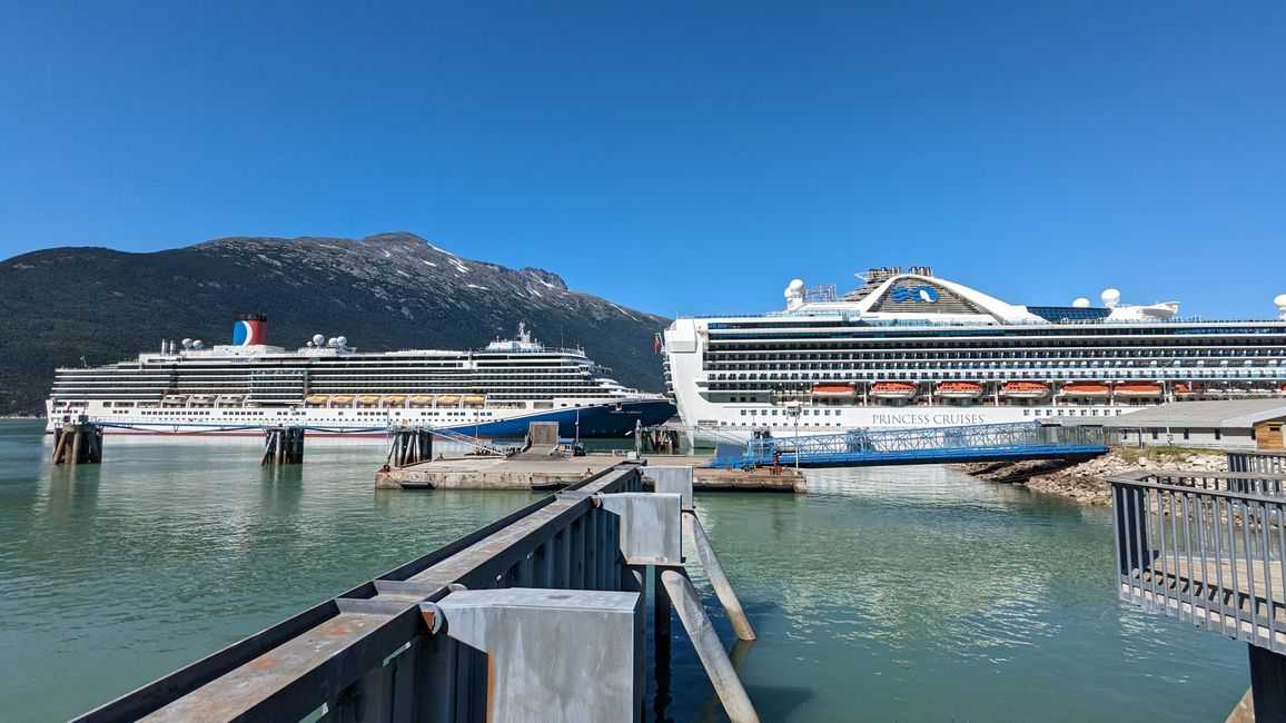 Tag 23: Skagway - Haines: das große Schwitzen in Alaska beginnt!