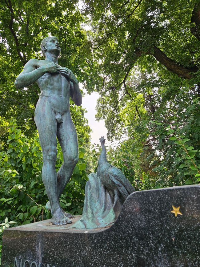 Das Grab von Nicolaus Dumba 