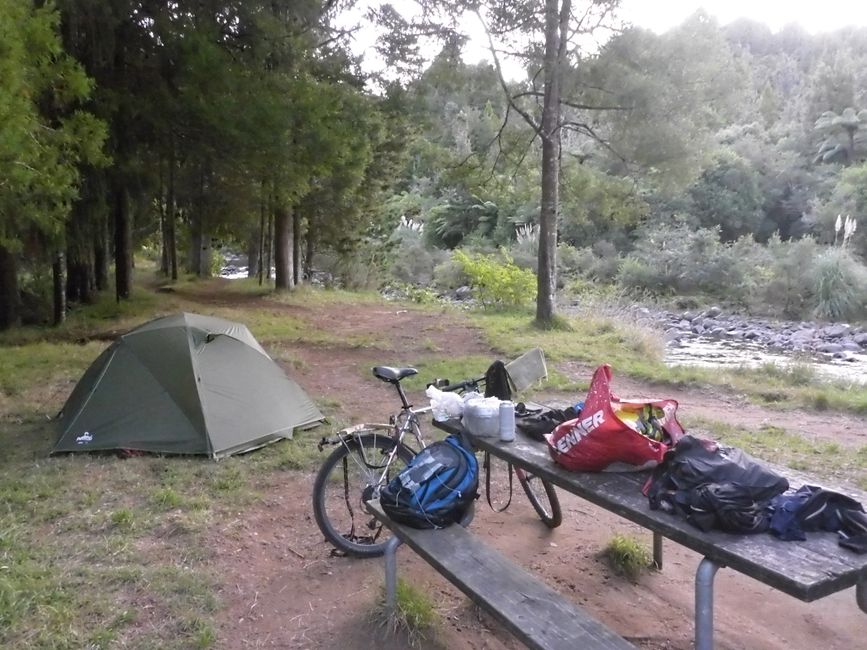 Super endroit juste au bord du ruisseau
