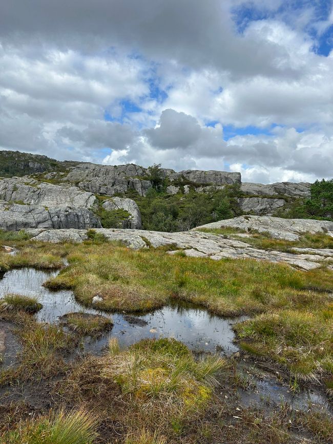 Days 5 and 6 - via Stavanger to the Preikestolen Campsite