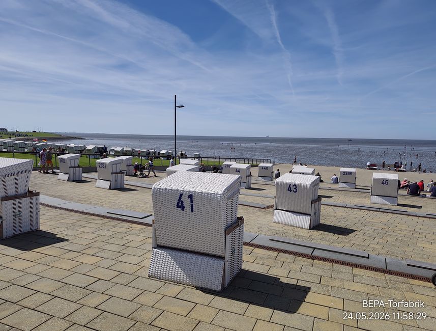 Zu Pfingsten in Büsum 