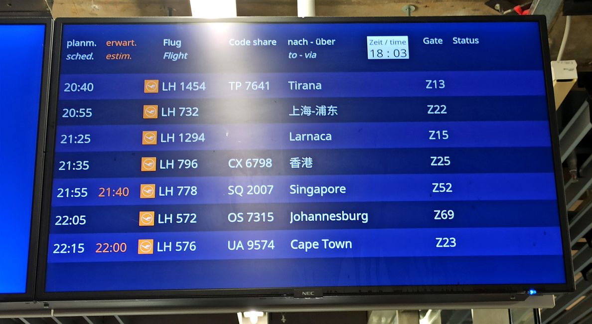 South Africa Day 1 - Off to the South!