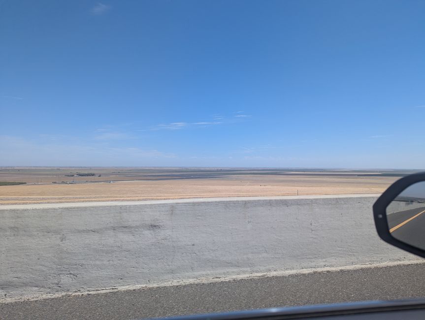 Californie 2025, Jour 10, En route à nouveau (Fremont - Bakersfield)