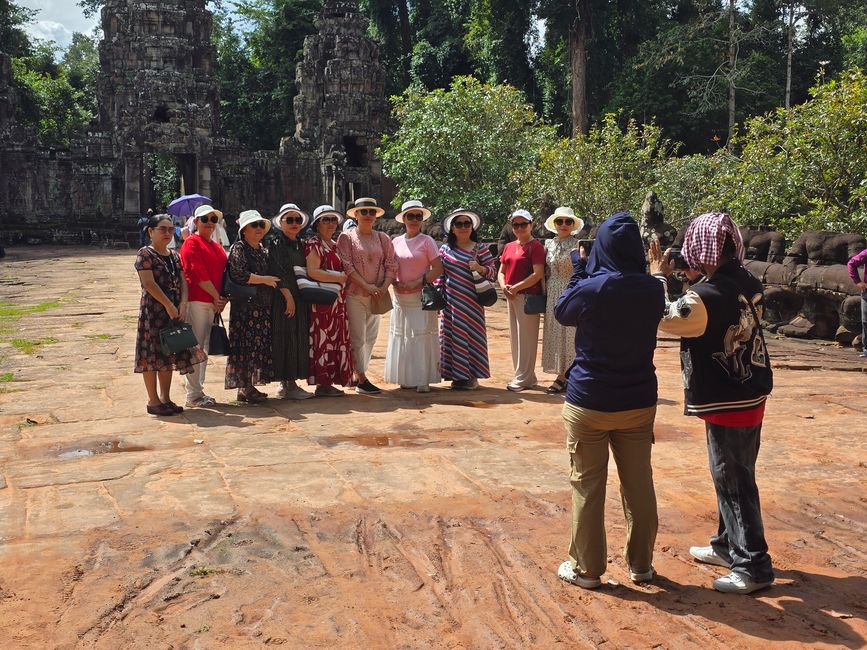 Alles kommt anders... - oder: Die Tempelanlagen von Angkor