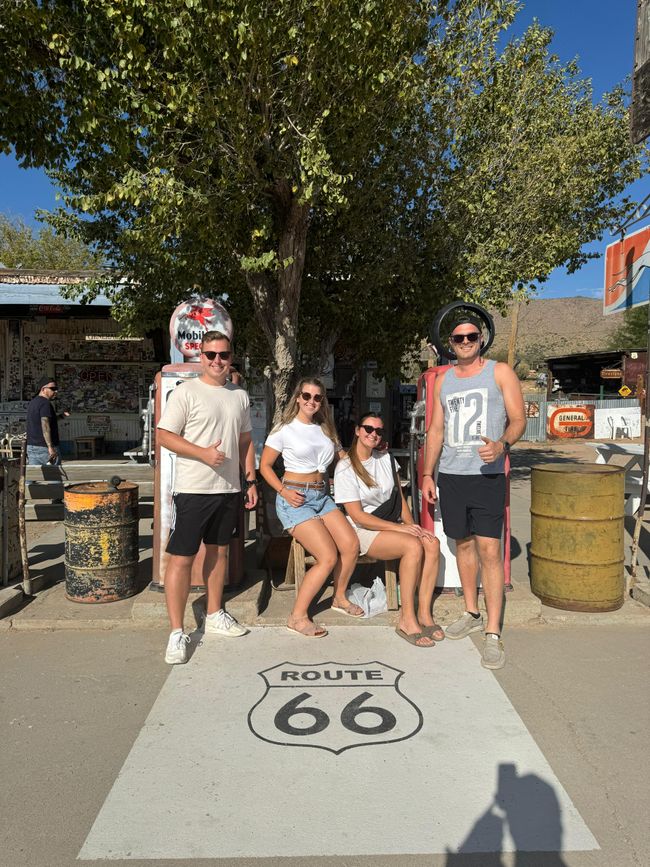 28.09. Route 66 und Ankunft Unterkunft Grand Canyon