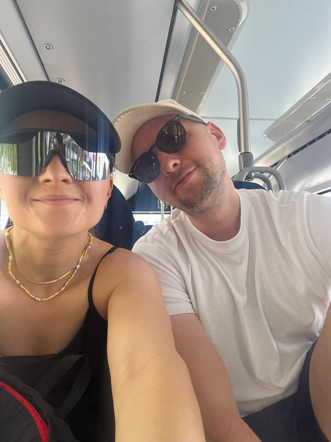 Bus selfie 